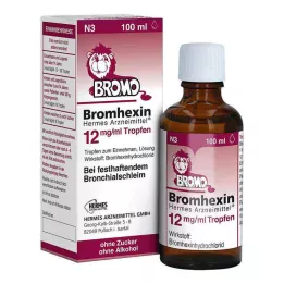 BROMHEXIN Hermes Arzneimittel 12 mg/ml kapky, 100 ml