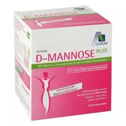 D-mannose plus 2000 mg tyčinky, 60x2,47 g