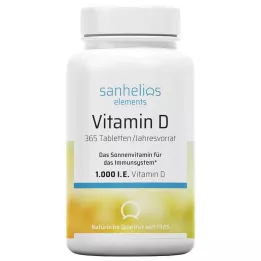 SANHELIOS Vitamin D 1 000 IU tablety, 365 ks