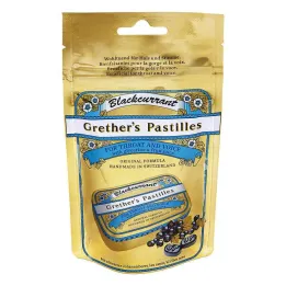 Grethers Blackcurrant Gold Sugary Pastille Bag Náplň (100 g)