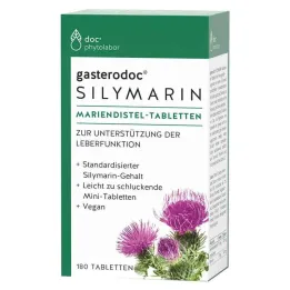 Gasterodoc Silymarin tablety ostropestřce mariánského, 180 ks