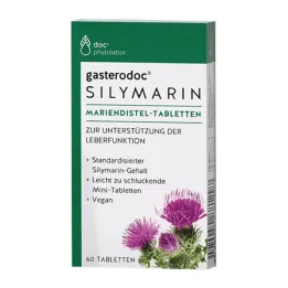 Gasterodoc Silymarin tablety ostropestřce mariánského, 60 ks