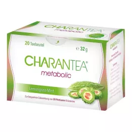 CHARANTEA metabolické filtrační sáčky Lemon/Mint, 20 ks