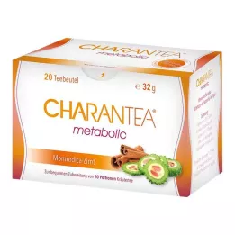 CHARANTEA filtrační sáčky metabolického skořicového bylinného čaje, 20 ks