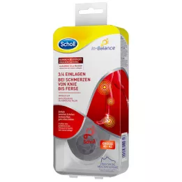 SCHOLL 3/4 vloží patu a bolest kolen 40-42, 1x2 ks
