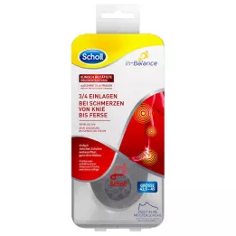 SCHOLL 3/4 vloží bolest na patě a kolena 42,5-45, 1 xks