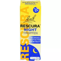 BACHBLÜTEN Original Rescura Night drops bez alkoholu, 10 ml