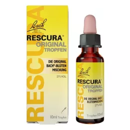 BACHBLÜTEN Original Rescura Drops with Alcohol, 10 ml