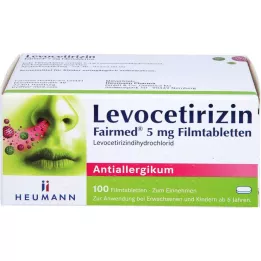 LEVOCETIRIZIN Facreded 5 mg filmové tablety, 100 ks