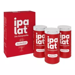 IPALAT Pastilky do krku bez cukru, 120 ks
