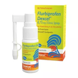 FLURBIPROFEN Dexcel 8,75 mg/dávka sprej do ústní dutiny, 15 ml