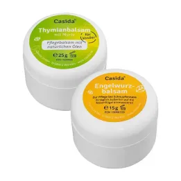 Balzám Angelica & Balzám Tymián s myrtou dětská sada, 40 g
