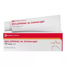 DICLOFENAC AL Gel proti bolesti 10 mg/g, 50 g