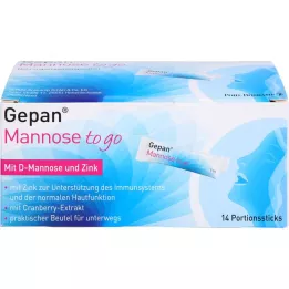 GEPAN Mannose to Go Solution to brát, 14x5 ml