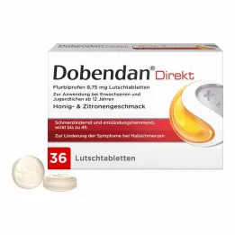 DOBENDAN Direkt Flurbiprofen 8,75 mg pastilky, 36 ks