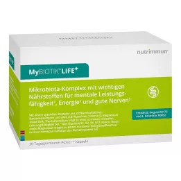 MYBIOTIK LIFE+ Kombinované balení 30x1,5 g Plv.+60 tobolek, 1 ks