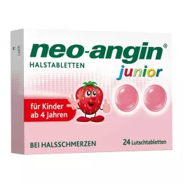 NEO-ANGIN junior pastilky do krku, 24 ks