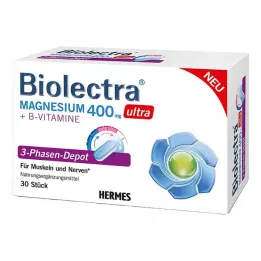 BIOLECTRA Magnesium 400 mg ultra 3-phase Depot, 30 ks