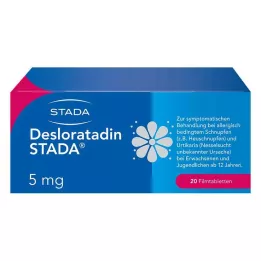 DESLORATADIN STADA 5 mg potahované tablety, 20 ks