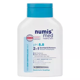 NUMIS med pH 5,5 2v1 sprchový gel &amp; šampon, 200 ml