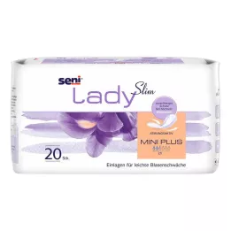 SENI Lady Slim Inkontinence Insert Mini Plus, 20 ks