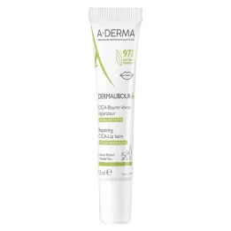 A-Derma Dermalibour + Cica balzám na rty, 15 ml