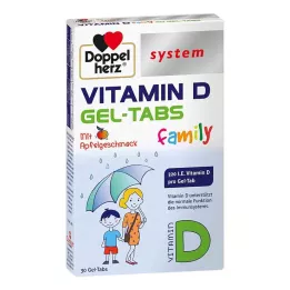 Doppelherz Vitamin D Gel karty Family System, 30 ks