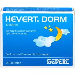 HEVERT DORM tablety, 25 ks