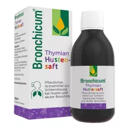 BRONCHICUM Tymiánový sirup proti kašli, 200 ml