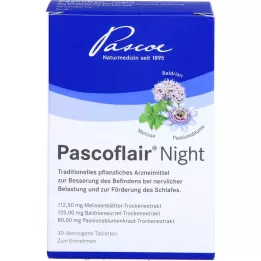 PASCOFLAIR Night Covered Tablets, 30 ks