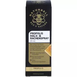 NATURBELL Propolis do krku &amp; sprej do krku, 20 ml