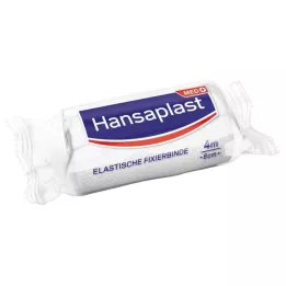 HANSAPLAST elastická fixační páska krepovaná 8 cmx4 m, 1 kus