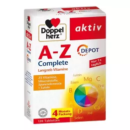 DOPPELHERZ A-Z Complete Depot Tablets, 120 ks