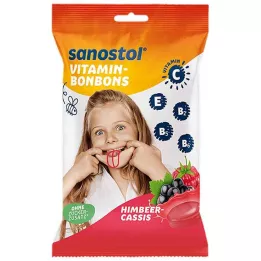 Sanostol Vitamin Bonbons malina cassis, 75 g