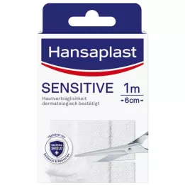 HANSAPLAST Citlivá omítka hypoalergenní 6 cm x 1 m, 1 kus