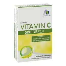 VITAMIN C 500 mg Depotní tablety, 60 ks