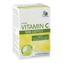 VITAMIN C 500 mg Depotní tablety, 120 ks