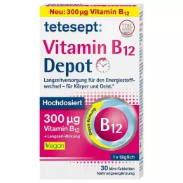 Tetesept VITAMIN B12 DEPOT 300 μg potahované tablety 30 ks