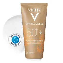 Vichy Capital Soleil hydratační mléko na opalování LSF 50+, 200 ml