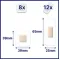Instructions for use for HANSAPLAST Omítkové pásky Aqua Protect, 20 kusů - 2