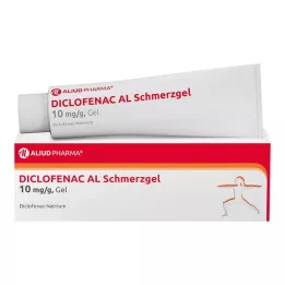 DICLOFENAC AL Gel proti bolesti 10 mg/g, 150 g