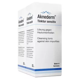AKNEDERM Citlivý na tinkturu, 2X50 ml