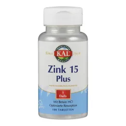 Tablety Zinc 15 Plus, 100 ks