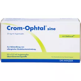 CROM-OPHTAL sinusové oční kapky EDB, 30X0,5 ml