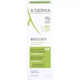 A-DERMA Biology Cream bohatě dermatologicky, 40 ml
