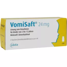 VOMISAFT 24 mg řešení, 5x6 ml