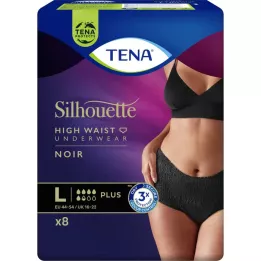 TENA SILHOUETTE plus l noir, 8 ks