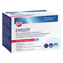 EMSER Inhalační roztok hypertonický 4%, 20X5 ml