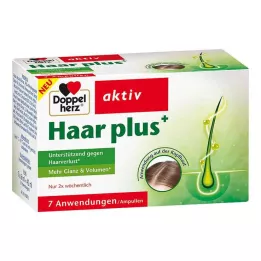 DOPPELHERZ Ampulky Hair plus, 7 ks