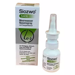 SIOZWO SAN Nosní sprej s mořskou vodou s dexpanthenolem, 20 ml